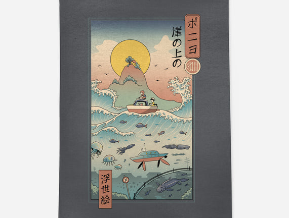 Ukiyo-E By The Sea