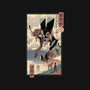 Eva Ukiyo-E-none removable cover w insert throw pillow-vp021