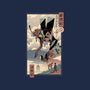 Eva Ukiyo-E-none removable cover w insert throw pillow-vp021