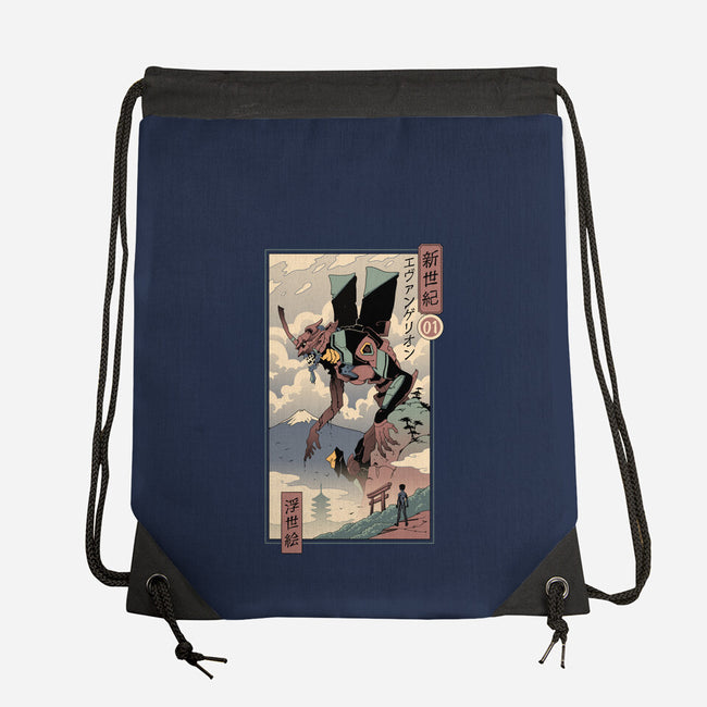 Eva Ukiyo-E-none drawstring bag-vp021