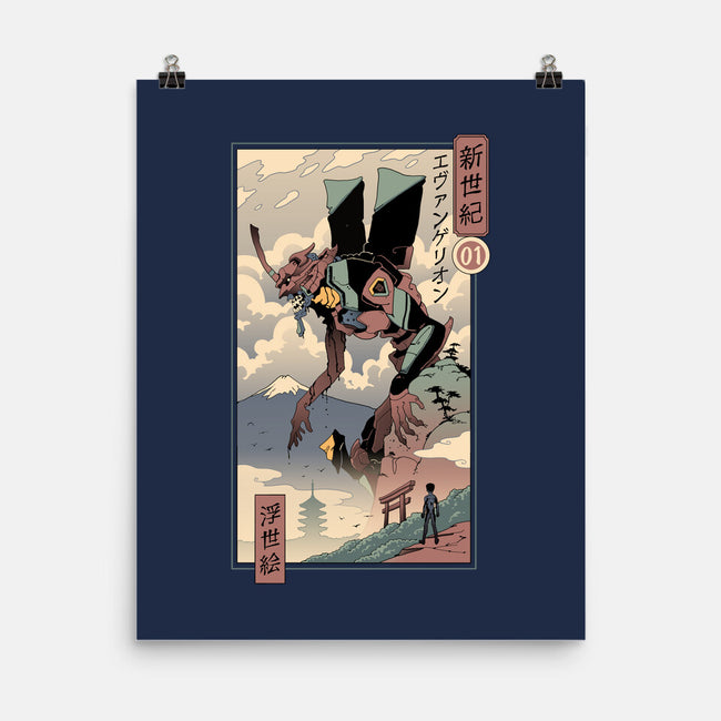 Eva Ukiyo-E-none matte poster-vp021