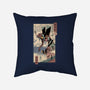 Eva Ukiyo-E-none removable cover w insert throw pillow-vp021