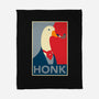 Honk 4 President-none fleece blanket-zody