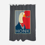 Honk 4 President-none polyester shower curtain-zody