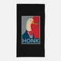 Honk 4 President-none beach towel-zody