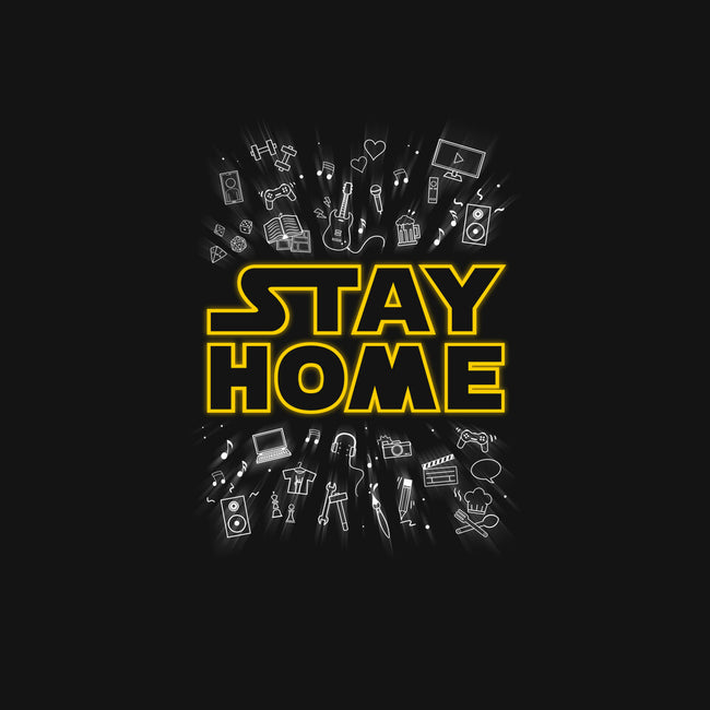 Stay Home-womens off shoulder tee-Getsousa!