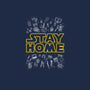 Stay Home-none glossy sticker-Getsousa!