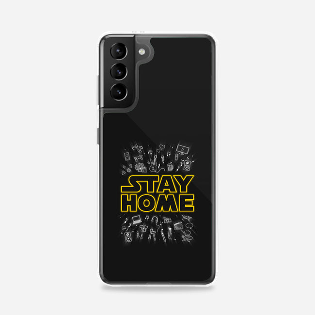 Stay Home-samsung snap phone case-Getsousa!