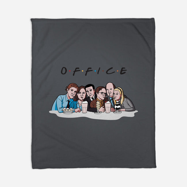 OFFICE-none fleece blanket-jasesa