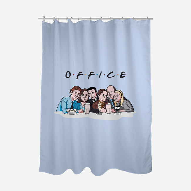 OFFICE-none polyester shower curtain-jasesa