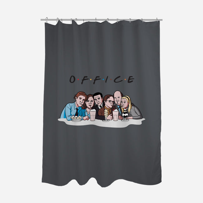 OFFICE-none polyester shower curtain-jasesa