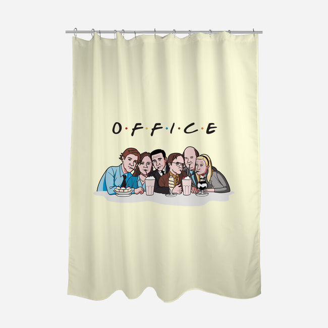 OFFICE-none polyester shower curtain-jasesa