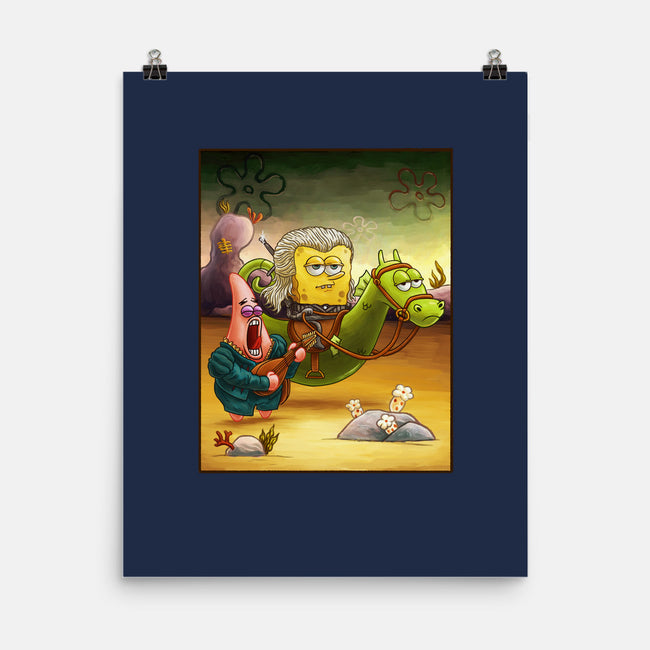 Sponge of Rivia-none matte poster-artofvelazquez