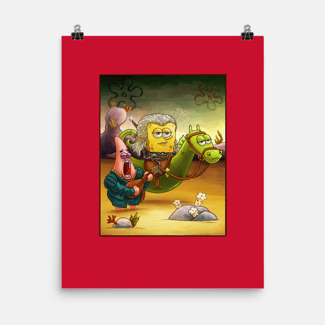 Sponge of Rivia-none matte poster-artofvelazquez