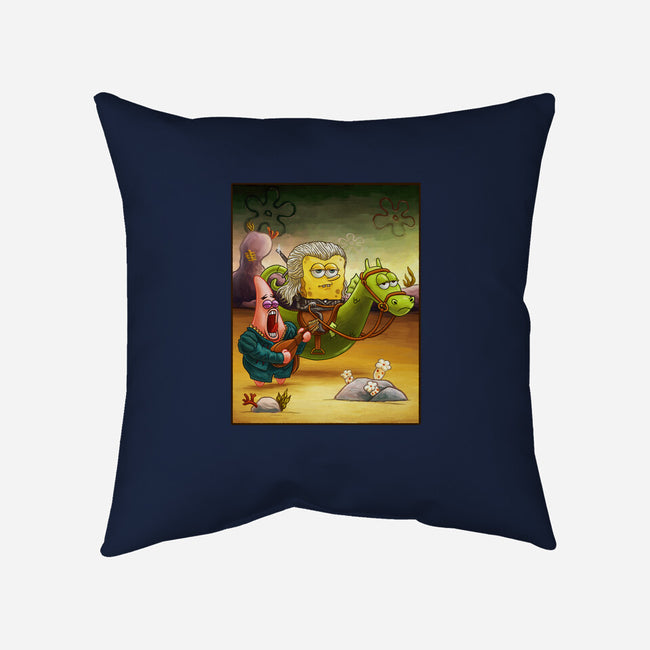 Sponge of Rivia-none removable cover w insert throw pillow-artofvelazquez