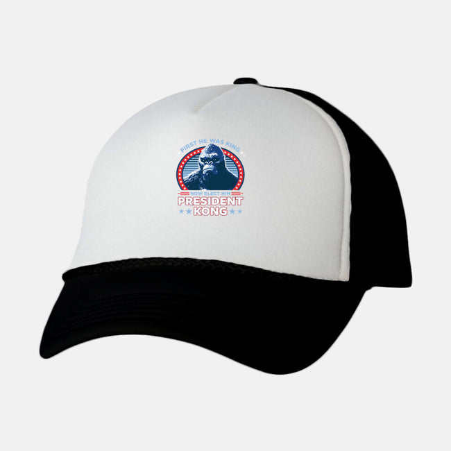 President Kong-unisex trucker hat-DCLawrence
