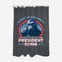 President Kong-none polyester shower curtain-DCLawrence