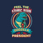 President Zilla-womens racerback tank-DCLawrence