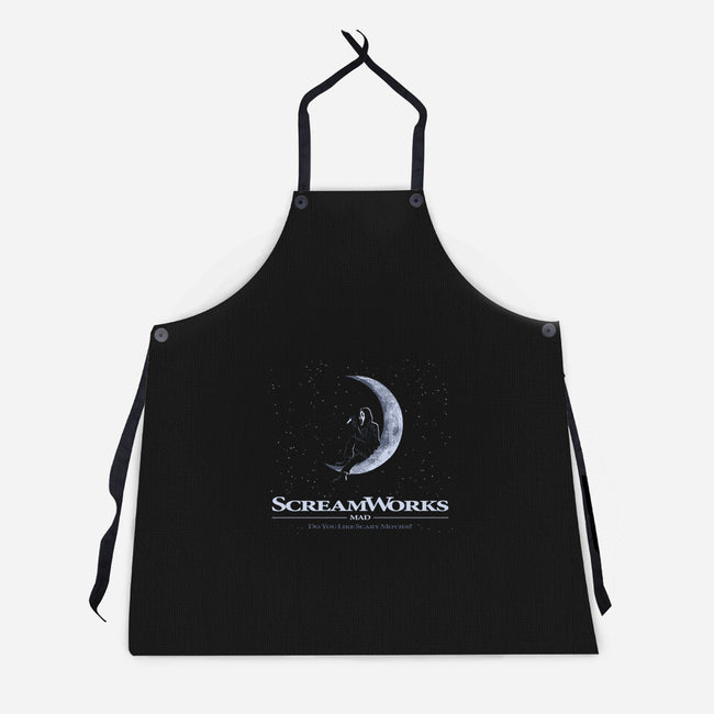 Screamworks-unisex kitchen apron-dalethesk8er
