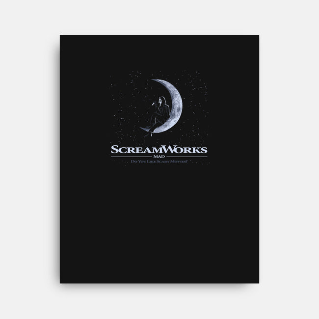 Screamworks-none stretched canvas-dalethesk8er