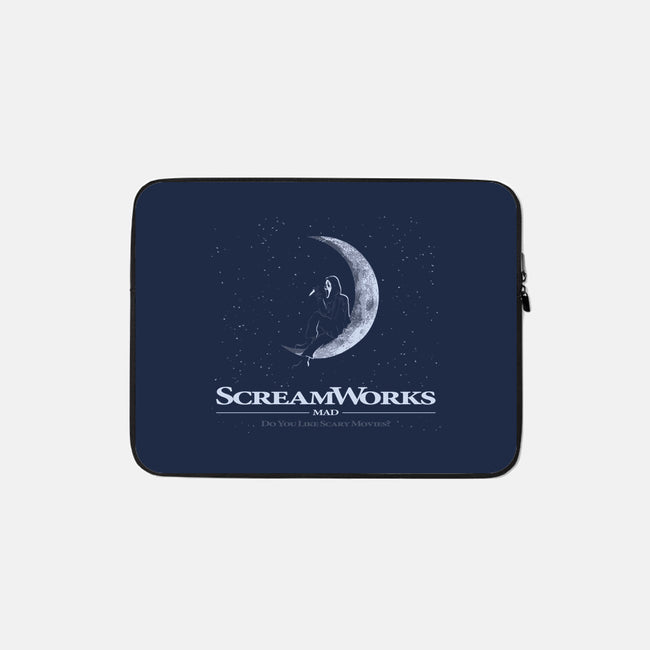 Screamworks-none zippered laptop sleeve-dalethesk8er
