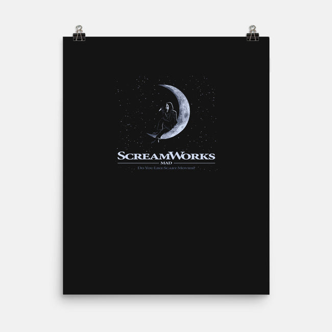 Screamworks-none matte poster-dalethesk8er