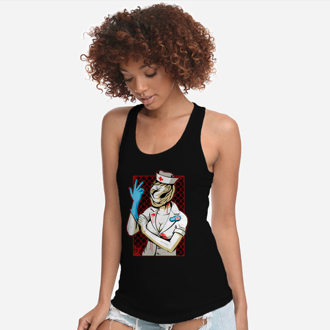 Hill 182-womens racerback tank-javiclodo