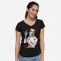 Hill 182-womens v-neck tee-javiclodo