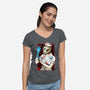 Hill 182-womens v-neck tee-javiclodo