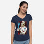 Hill 182-womens v-neck tee-javiclodo