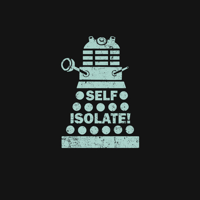 Self Isolate!-none glossy sticker-kg07