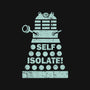 Self Isolate!-womens v-neck tee-kg07