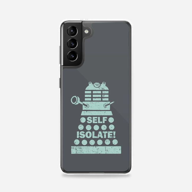 Self Isolate!-samsung snap phone case-kg07