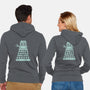Self Isolate!-unisex zip-up sweatshirt-kg07