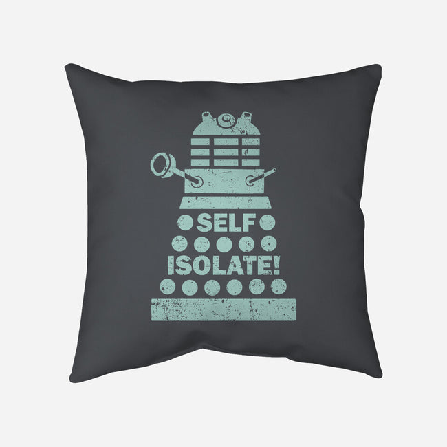 Self Isolate!-none non-removable cover w insert throw pillow-kg07