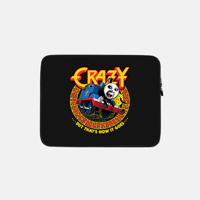 Crazy Tom-none zippered laptop sleeve-CappO