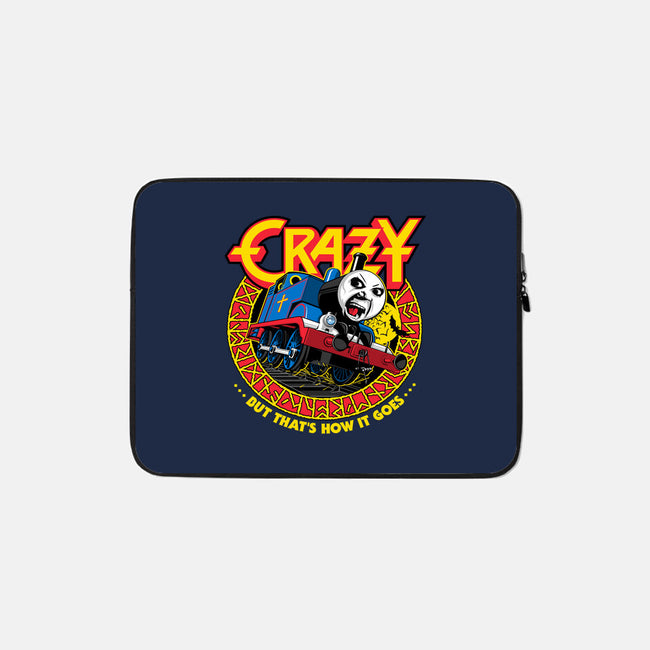 Crazy Tom-none zippered laptop sleeve-CappO