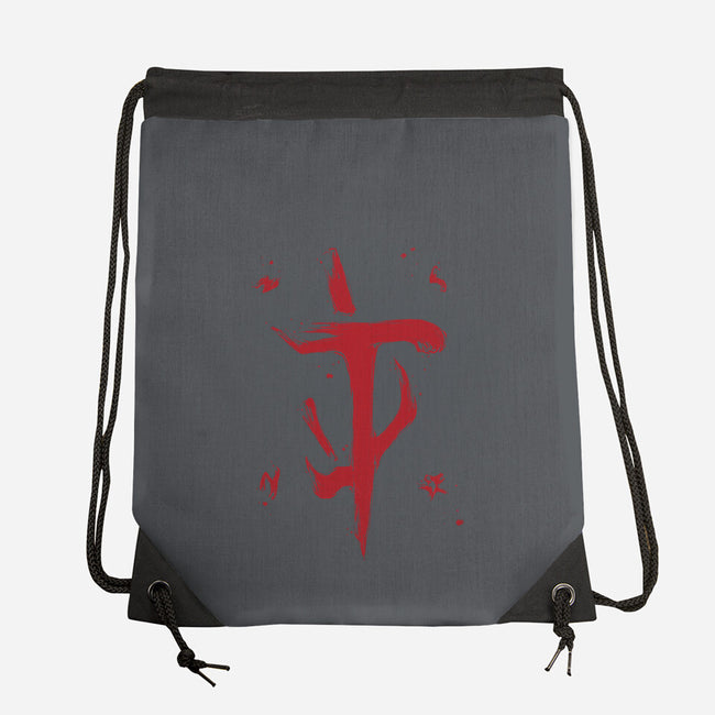 Slayer Symbol-none drawstring bag-xMorfina