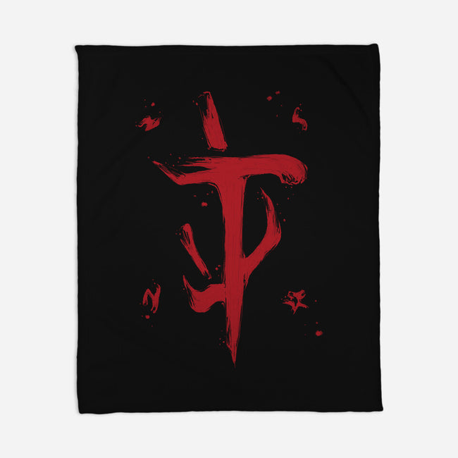 Slayer Symbol-none fleece blanket-xMorfina