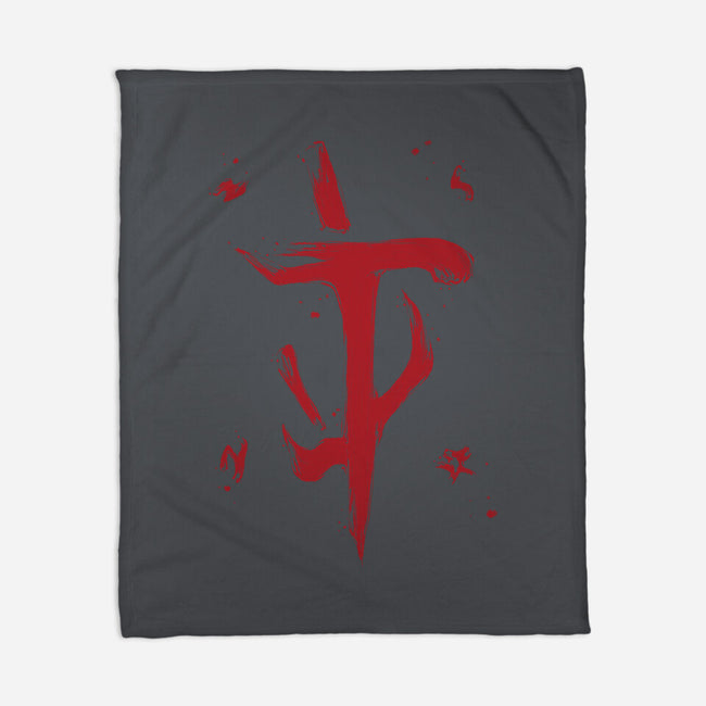 Slayer Symbol-none fleece blanket-xMorfina