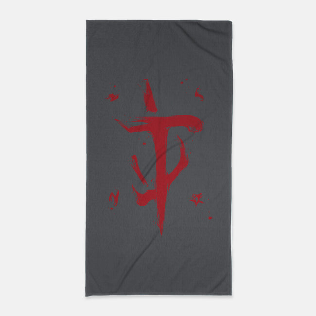 Slayer Symbol-none beach towel-xMorfina