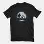 Moonlight Motto-womens fitted tee-jasesa