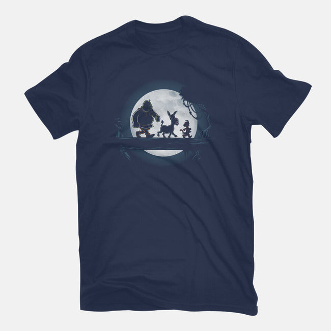 Moonlight Motto-womens fitted tee-jasesa