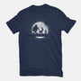 Moonlight Motto-womens fitted tee-jasesa