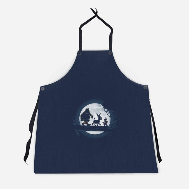 Moonlight Motto-unisex kitchen apron-jasesa