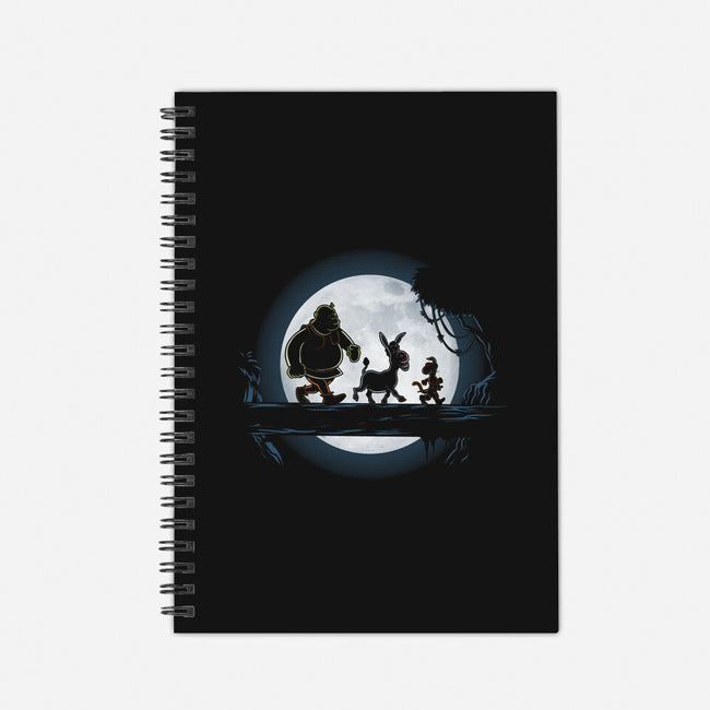 Moonlight Motto-none dot grid notebook-jasesa