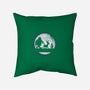 Moonlight Motto-none removable cover w insert throw pillow-jasesa