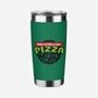 Stay Home and Eat Pizza-none stainless steel tumbler drinkware-Boggs Nicolas