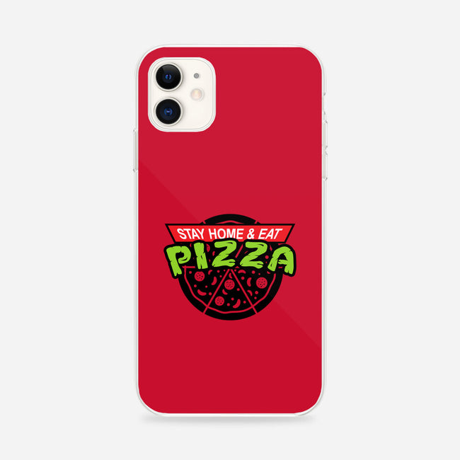 Stay Home and Eat Pizza-iphone snap phone case-Boggs Nicolas