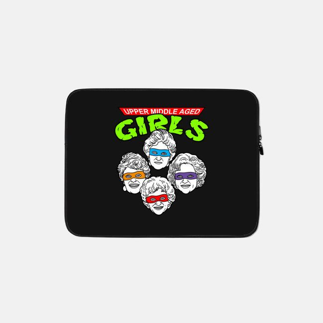 Upper Middle Aged Girls-none zippered laptop sleeve-Boggs Nicolas